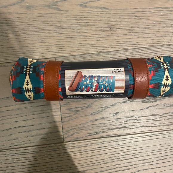 Pendleton Roll-Up Travel Backgammon Game - Picture 2 of 2